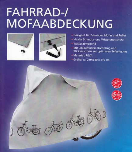 Fahrrad und mofa - und,