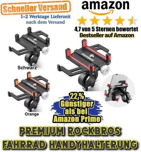 Alu fahrrad halter handy 360 - halter, 360°