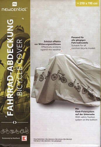 Newcential fahrradabdeckung - newcential, ®
